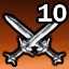 Icon for 10 Wins in Slaughter