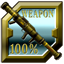Icon for Weapons 100% Complete