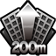 Icon for 200 Meters High