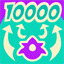 Icon for Landing 10,000!