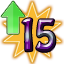 Icon for Level 15 Passed