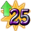 Icon for Level 25 Passed