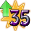 Icon for Level 35 Passed