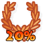 Icon for Adventure Mode 20% complete