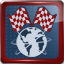 Icon for On-Line chequered flag