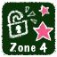 Icon for 4 Zones Unlocked