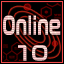 Icon for 10 online matches