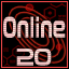 Icon for 20 online matches