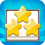 Icon for Get three stars in all levels