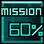 Icon for 任務遂行率 60％