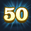 Icon for 50 Question Streak