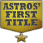 Icon for Astros' First Title