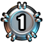 Icon for Hard Level 1 Completed