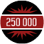 Icon for Score 250,000